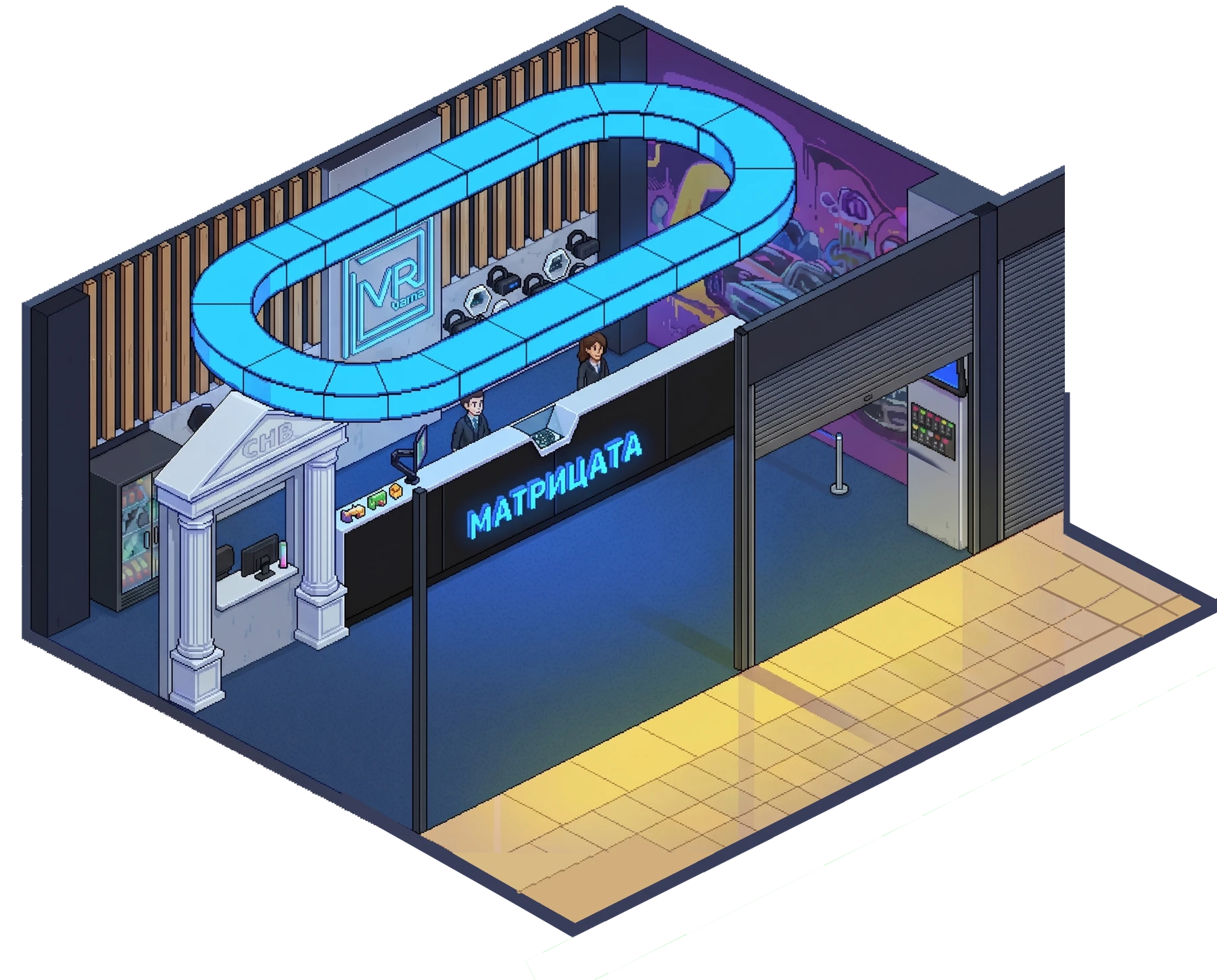 VR Varna — the venue, seen from above